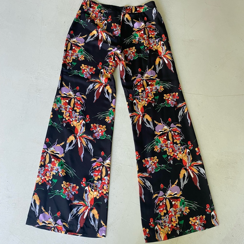 Silk Derek Lam flared slacks